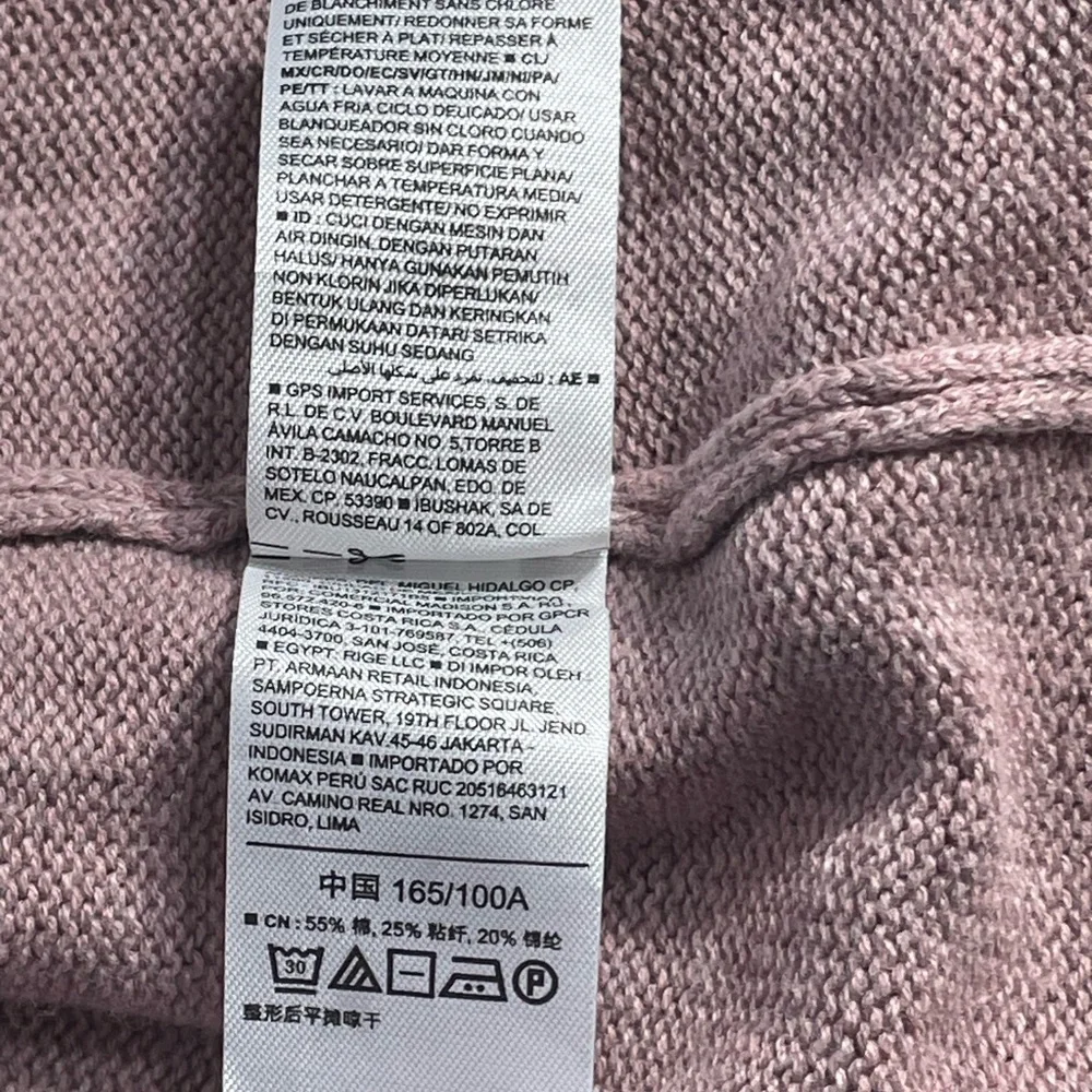 Old Navy Pink Cardigan Sweater Lightweight Knit - Picture 6 of 7